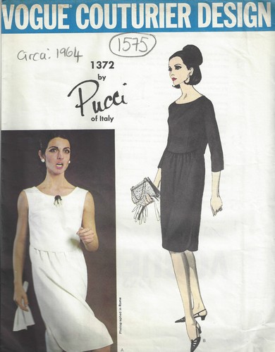 1964 vintage vogue - vintage, couture