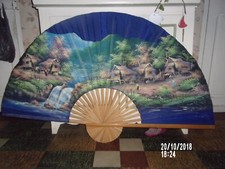 Eventail mural géant de décoration Thailande