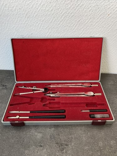 Ancienne boite compas precides - boite,