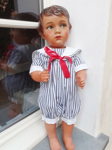 Poupée baigneur ancien - ,