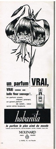 Publicite 1969 molinard - publicite,