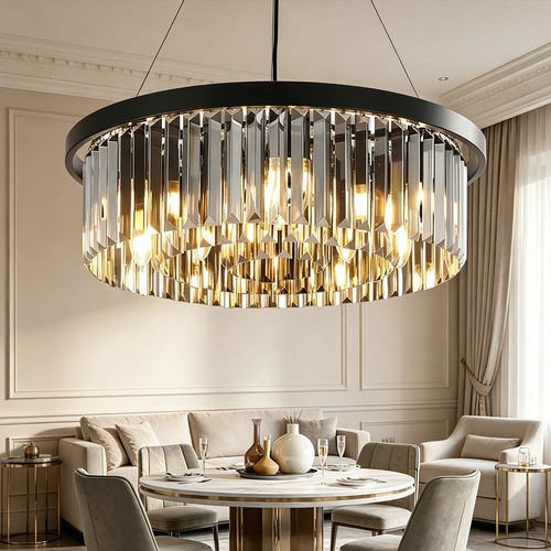 Lustre cristal moderne - lustre, en