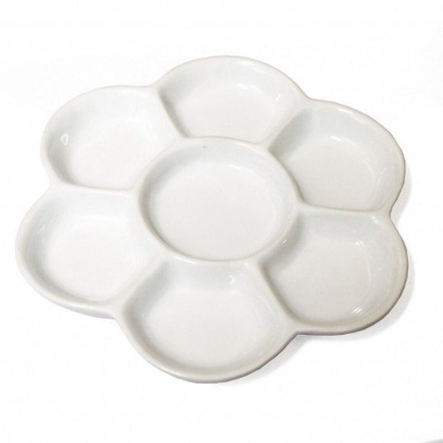 Porcelaine palette forme - porcelaine, en