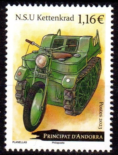 Timbre andorre français - timbre,
