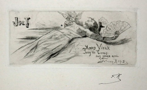 Félicien rops flirt - félicien,