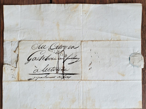 Facture lettre ancienne - facture,