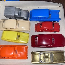 Lot De Miniature Plastique Clé à Friction- Citroën 2cv Simca …..Ech: 1/32-ttbe