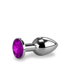 Rosebud plug anal bijou acier