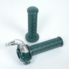 Poignée de gaz vert foncé