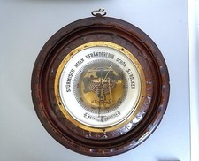 Sturmisch Regen Verandelich Schon S.Trocken  Baromètre anéroïde FIN XIXe deb XXe