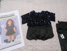 kit vêtement poupée modes et travaux Emilie décembre 2025