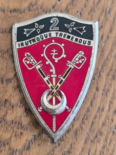 Insigne régiment de - 2°, rc