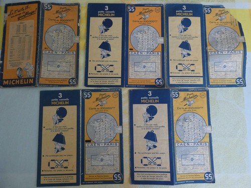 Cartes michelin anciennes - 15,