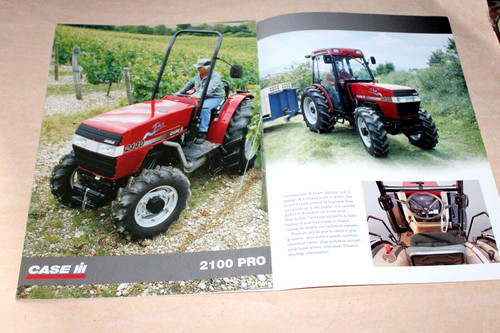 Prospectus tracteur case - tracteur, ih
