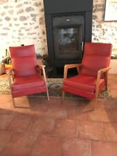 Paire de fauteuils design vintage . Années 50/60 Zanuso  Ramos ?