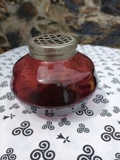 ancien pique-fleurs en verre