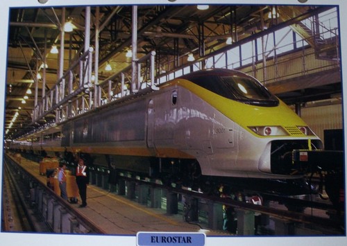Eurostar railroad train - eurostar,