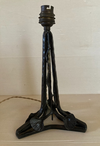 Pied lampe fer - de,