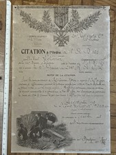 France 1918 Ww1 Citation 214