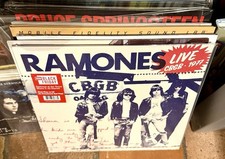 First Release RED LP / The Ramones Live CBGB Black Friday 2025 Vinyle Inédit