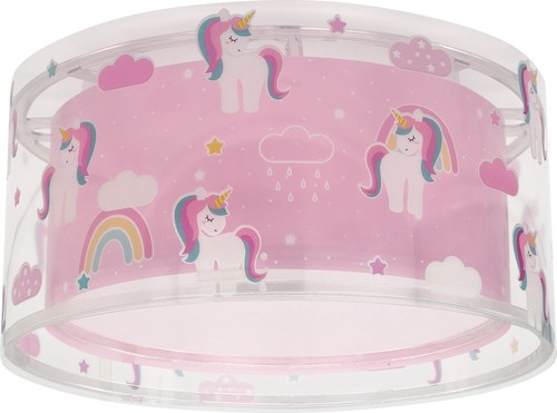 Plafonnier enfant licornes - plafonnier,