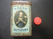 Boite ancienne CACAO Bensdorp SAUMURADE BOVIDA Elizabeth Arden 