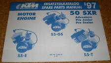 Catalogue De Pièces / Liste De Pièces KTM 50 SXR Moteur - À Partir De 1997