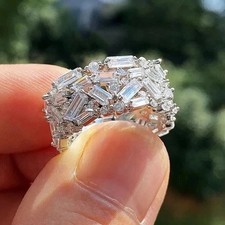 Bague alliance FN en or blanc