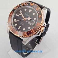 40mm PARNIS black dial