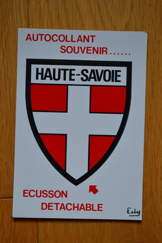 Haute savoie carte postale - carte,