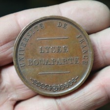 Ancienne medaille lycee - ancienne,