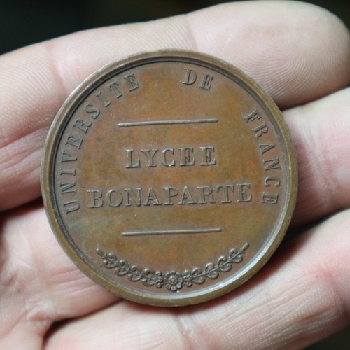 Ancienne medaille lycee - ancienne,