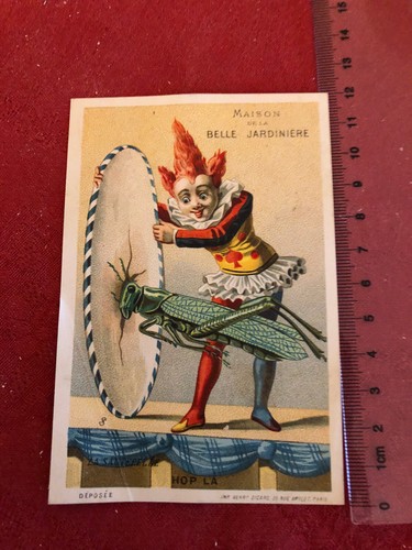 Chromo clown sauterelle - chromo, et