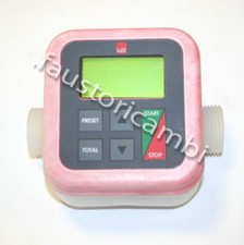 LUTZ COMPTEUR DE LITRE POUR ACIDES LIQUIDES TR120 PVDF COMPTE LITRES