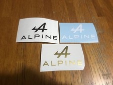 ALPINE STICKER AUTOCOLLANT