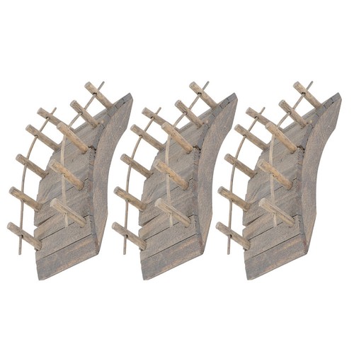 3pcs pont arc bois - pont, en