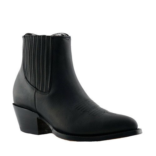 Bottes western cowboy cuir - bottes,