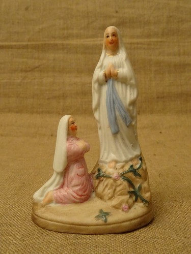 Statuette sainte bernadette - sainte,