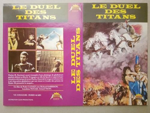 Jaquette vhs duel des - le,