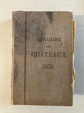 1930 Annuaire des châteaux Château Livre + Document Lettre Chateau Saint Eble