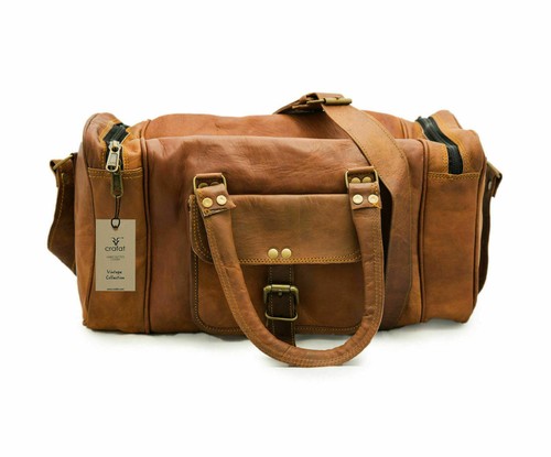 Sac cuir duffel voyage homme - cuir,