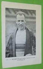 PHOTO IMPRIMEE CYCLISME CYCLING LUCIEN MICHARD FRANCE / SCHERENS BELGIQUE PISTE