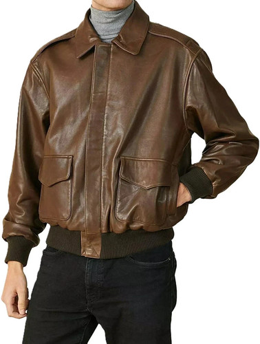 Blouson bomber homme - , cuir