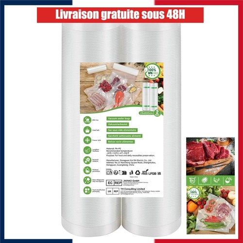 Rouleaux sous vide