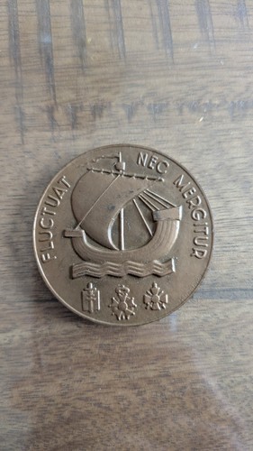 Médaille bronze paris - bronze,
