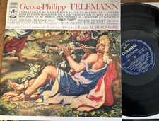 MICHEL DEBOST - ALBERT CALVAYRAC -  AURIACOMBE / TELEMANN  / COLUMBIA CCA 1060