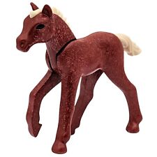 Playmobil poney marron