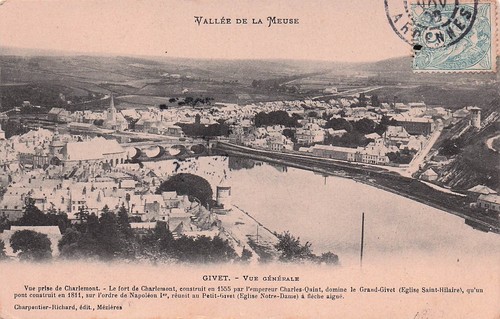 Givet vue generale - givet,