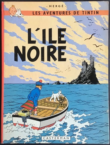 Tintin île noire 4ème - l’Île,