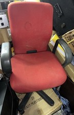 CHAISE  DE BUREAU SECRETAIRE KNOLL rouge